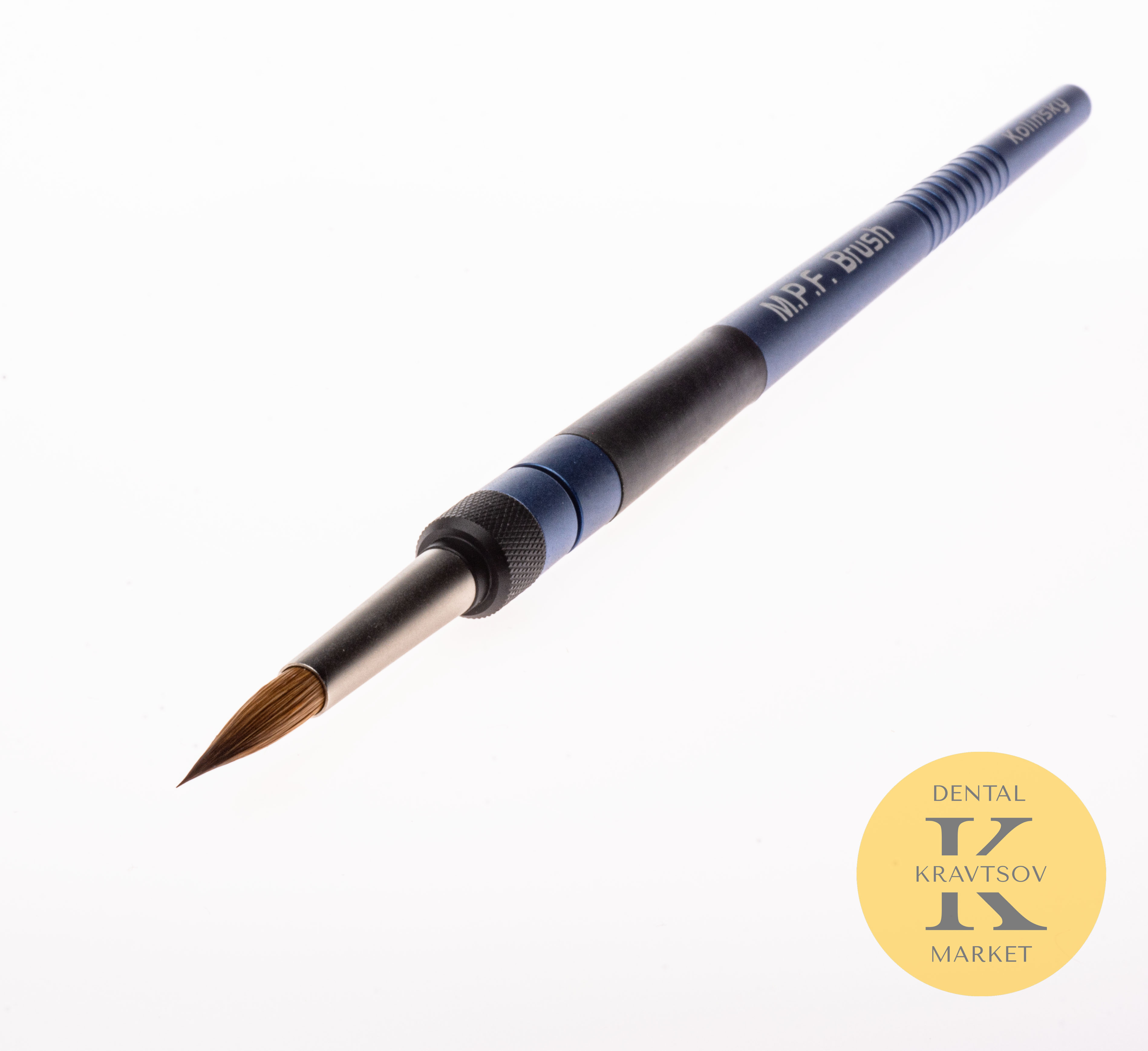 Кисть MPF Spring Brush, Kolinsky # 6, Light Blue
