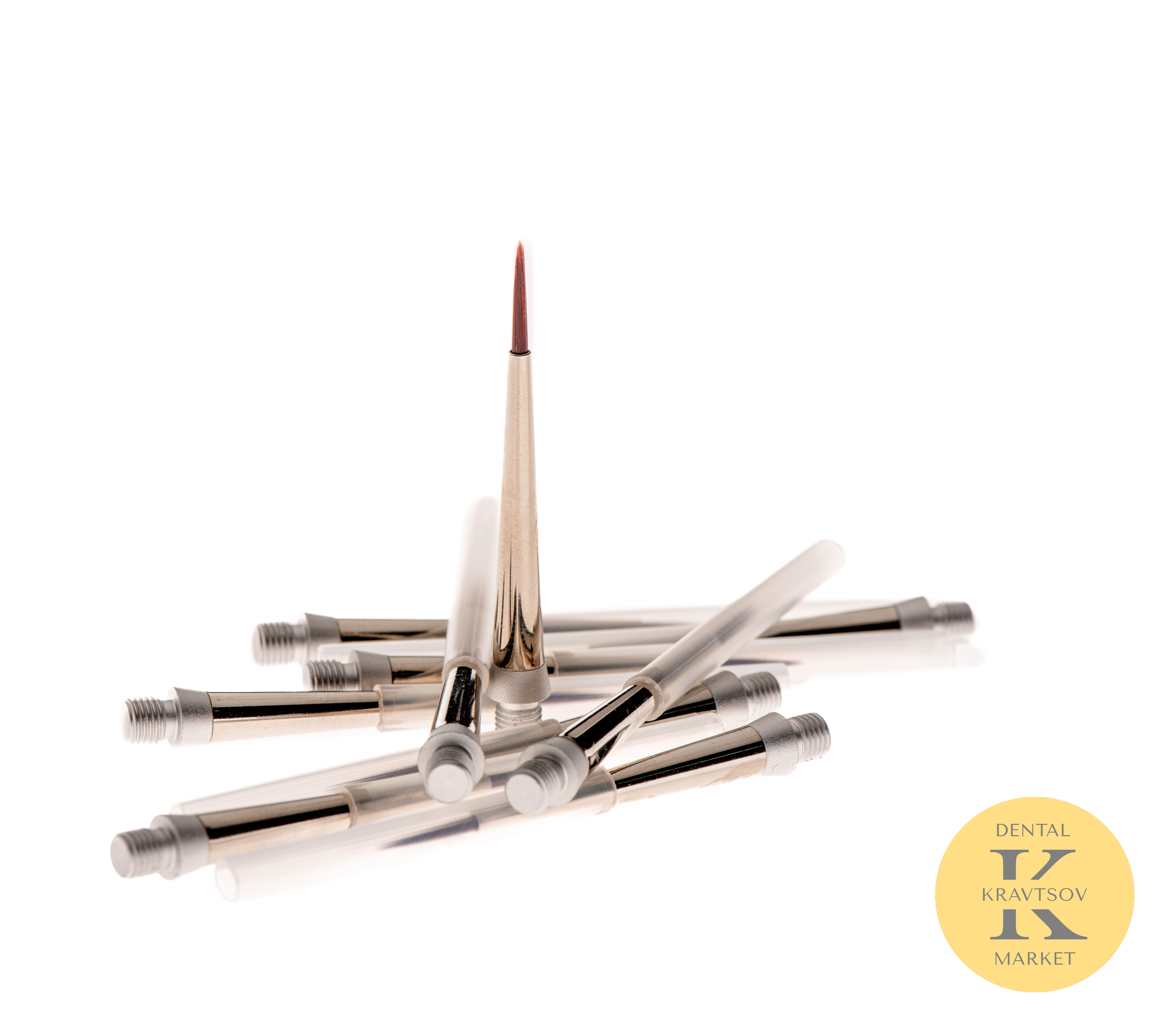 Набор наконечников Composite Rplc Brush Stain Straight #2 (10 шт)